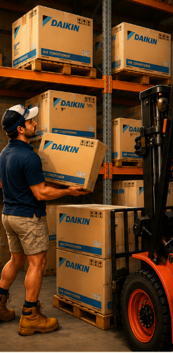 Daikin air-conditioning sales
